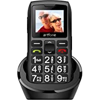Teléfonos Móviles para Mayores con Teclas Grandes- artfone C1 Senior- Fácil de Usar Celular para Ancianos con Botón SOS…